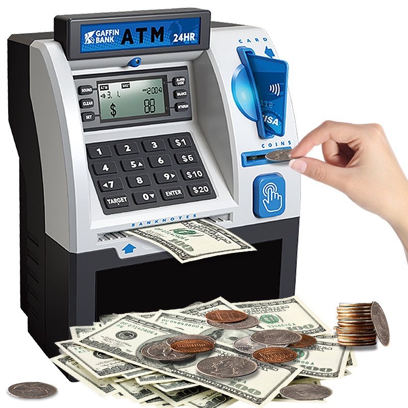 Kids Education Money - كبير كابا التلقائي ATM حصالة الأطفال