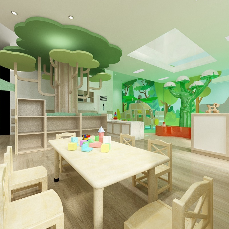 Kids Education Center - مجموعة أثاث تعليمي للأطفال ما قبل