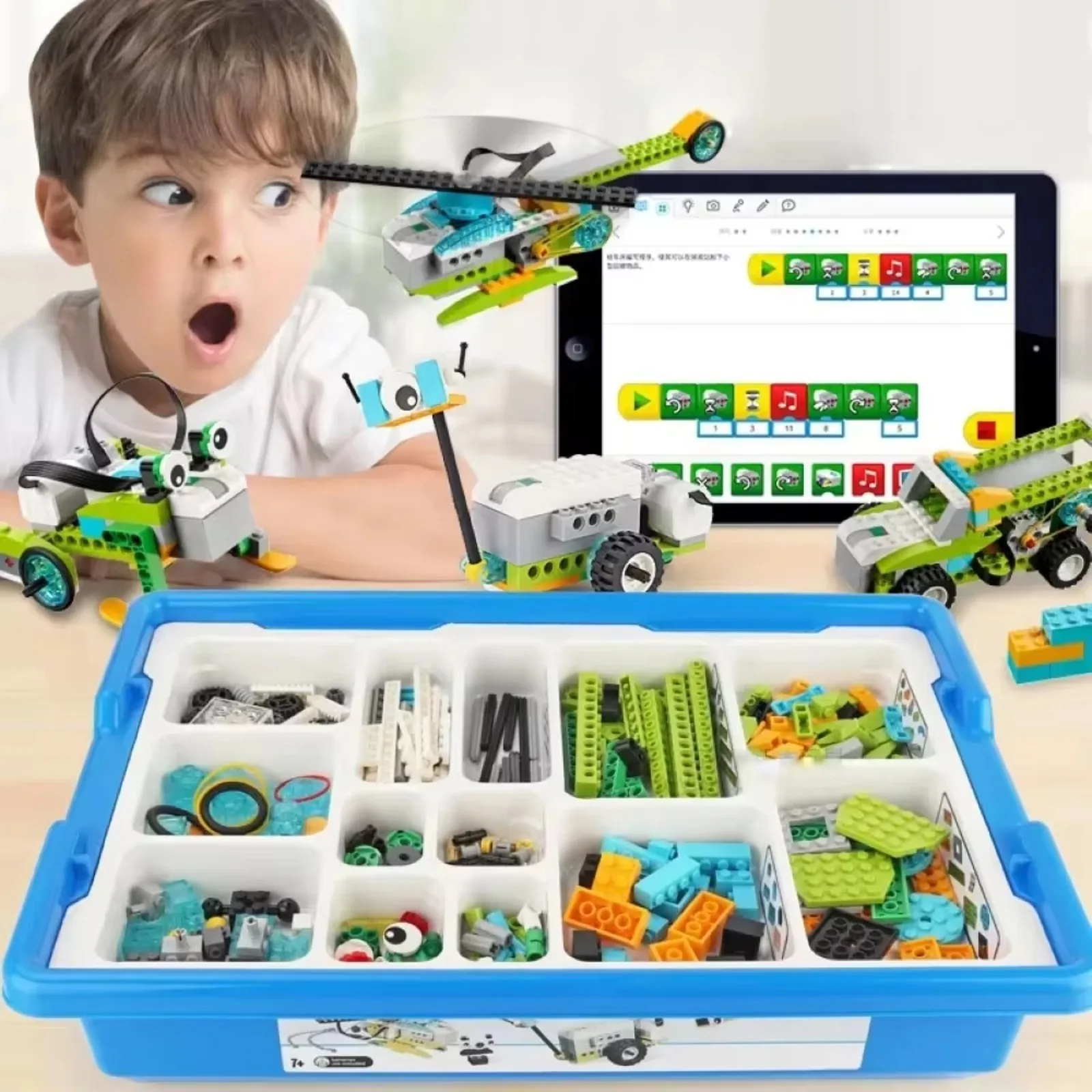 مجموعة مكعبات البناء التعليمية - مراجعة Kids Education Program وسعره