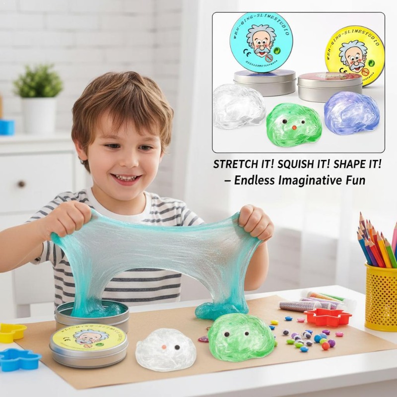 معجون مختبرات كريستال كلير جلا - مراجعة Kids Educational Songs وسعره