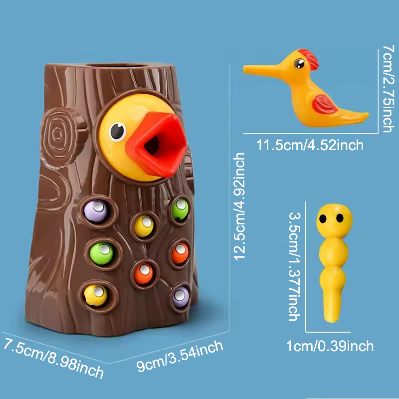 نقار الخشب ألعاب ألغاز اصطياد  - مراجعة Montessori Shelf Toy وسعره