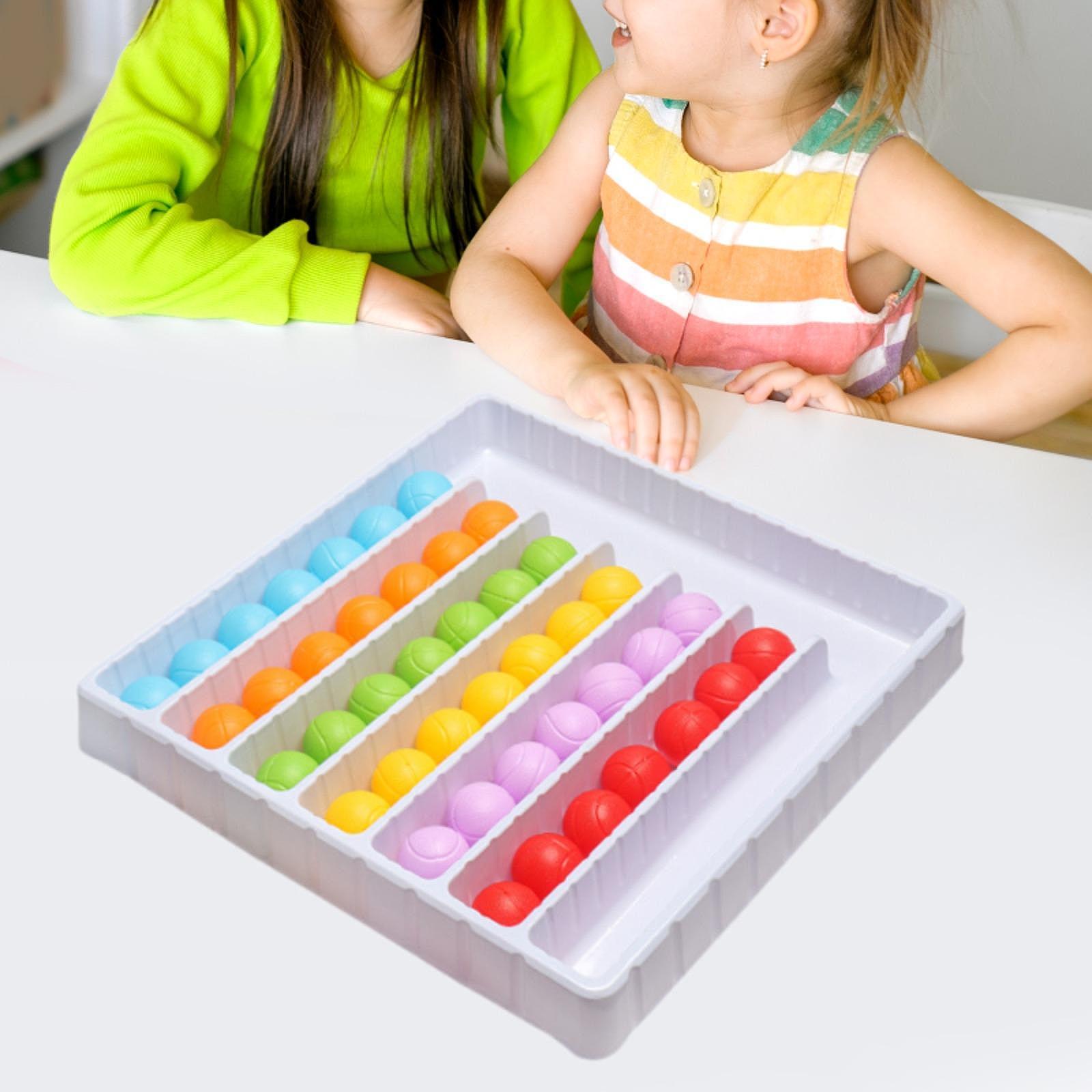 لعبة فرز الكرات الملونة، أنشطة - مراجعة Kids Education Centre وسعره