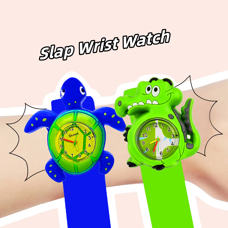 ساعات كرتون دلافين قرش للأطفال - مراجعة Kids Educational Watch وسعره