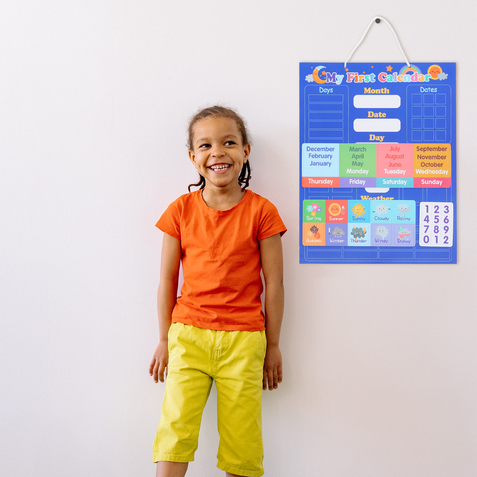 تقويم طقس إنجليزي للتعليق على  - مراجعة Kids Education Center وسعره