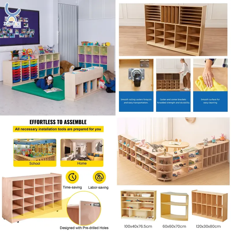 رف تخزين خشبي مونتيسوري 2026 ل - مراجعة Montessori Shelf Toy وسعره