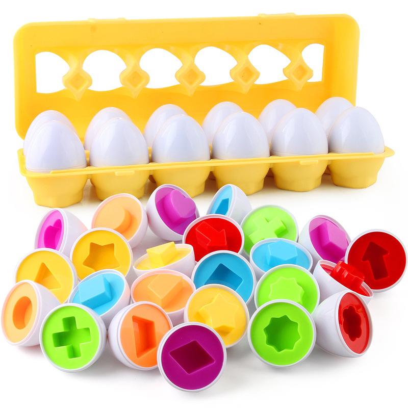 مسامير البيض ثلاثية الأبعاد لغ - مراجعة Montessori Shelf Toy وسعره
