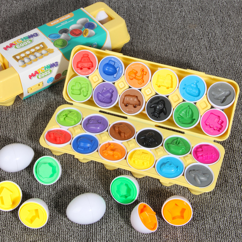 مسامير البيض ثلاثية الأبعاد لغ - مراجعة Montessori Shelf Toy وسعره