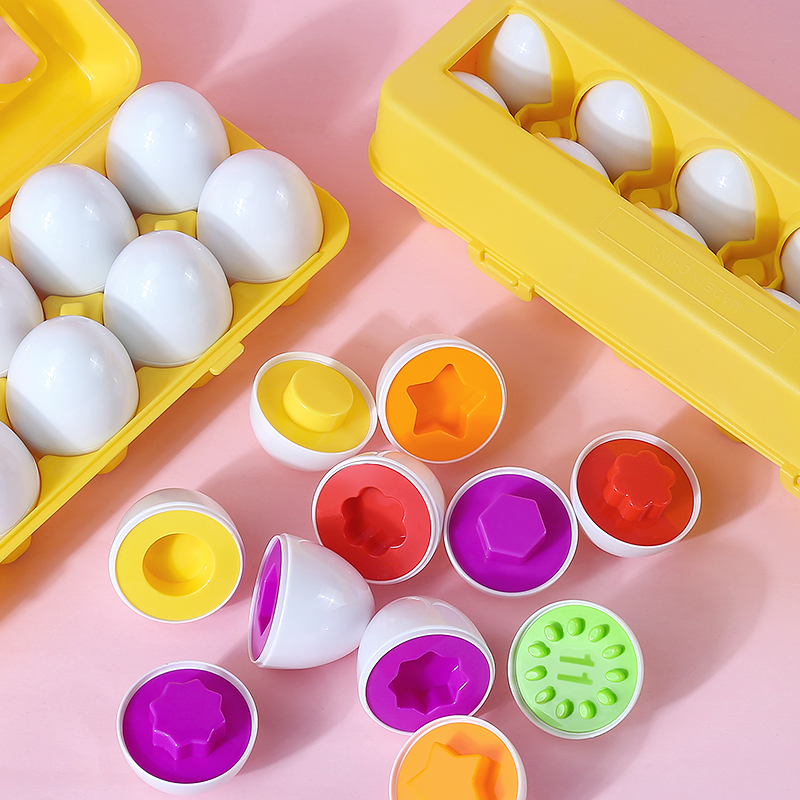 مسامير البيض ثلاثية الأبعاد لغ - مراجعة Montessori Shelf Toy وسعره