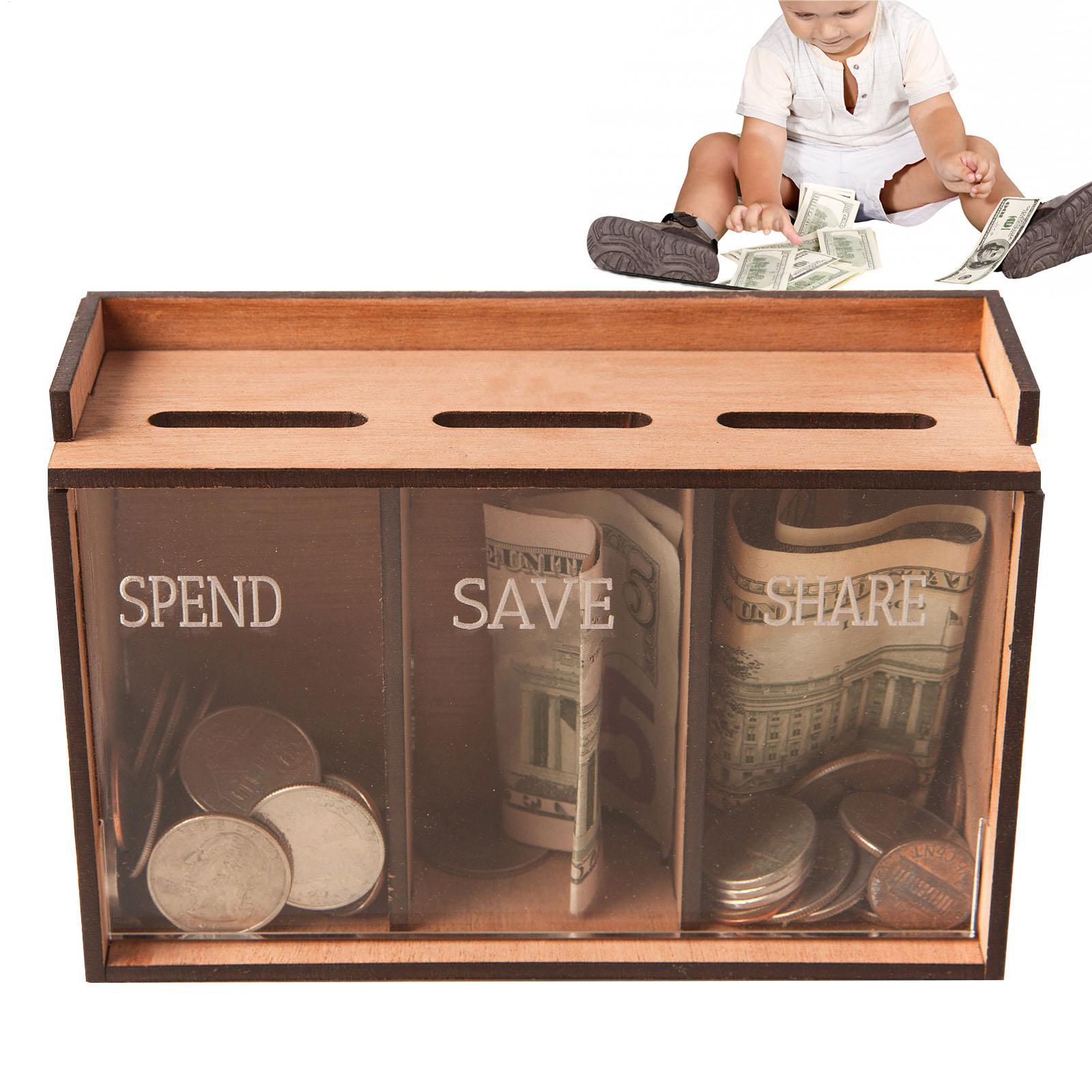 صندوق توفير النقود بثلاثة أقسا - مراجعة Kids Education Money وسعره