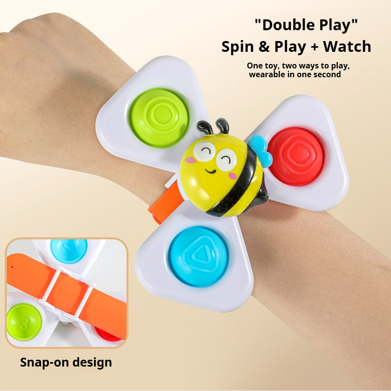 3 قطعة/المجموعة شفط كأس الغزل  - مراجعة Kids Educational Watch وسعره