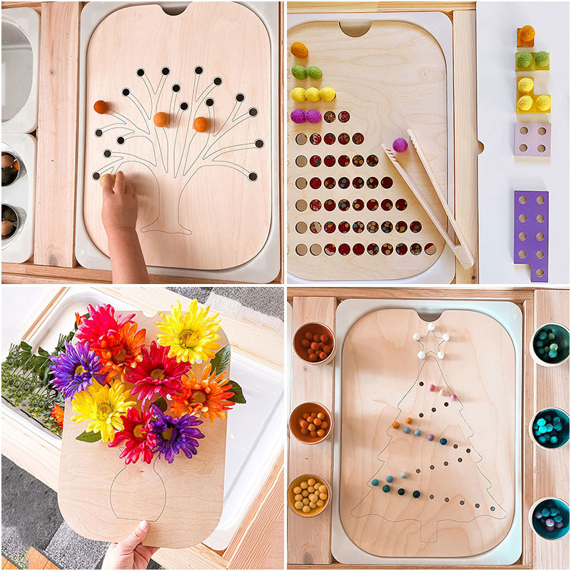 ألعاب مونتيسوري للأطفال، تدريب - مراجعة Montessori Shelf Toy وسعره